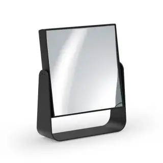 Decor Walther Porzellan SPT Косметическое зеркало, 7x увеличение 16,5 см, цвет: черный матовый 0113260