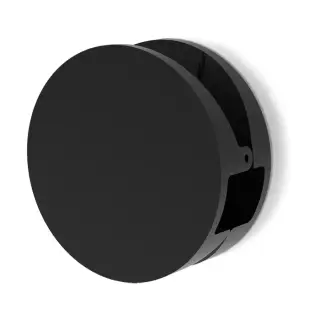 Decor Walther Pinch R/L Крючок для полотенец подвесной, с зажимом, цвет: черный матовый 0907560