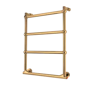 Margaroli Sole 512/TS Полотенцесушитель электрический 52х64h (47), выкл. справа, цвет: brushed gold 512TS4704BRGB