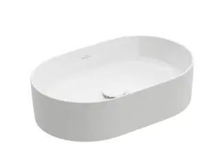 Villeroy & Boch Collaro Раковина чаша 56x36 см, без перелива, цвет: альпийский белый CeramicPlus 4A1956R1