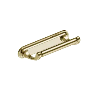 Burlington Guild Держатель туалетной бумаги настенный, цвет: золото глянцевое GU029G