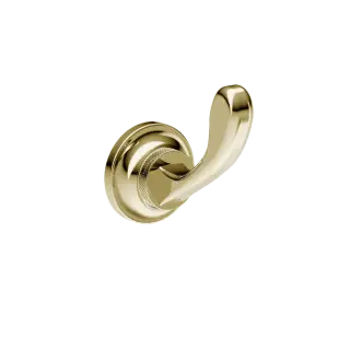 Burlington Guild Крючок для полотенец одинарный, подвесной, цвет: золото глянцевое GU021G