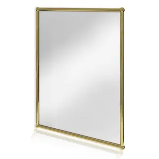 Burlington Gold Зеркало прямоугольное подвесное 50х70h см, цвет: золото глянцевое A11 GOL