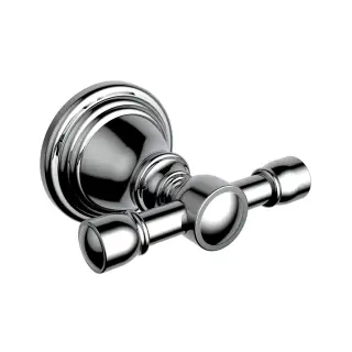 Burlington Savoy Крючок для полотенец двойной, подвесной, цвет: хром глянцевый SV4 CHR