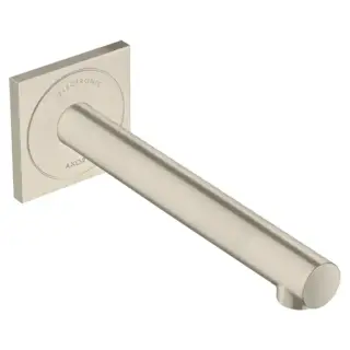 Axor Uno Смеситель для раковины встр., сенсорный, внешняя часть, излив 22,1 см, цвет: шлифов. никель 45111820