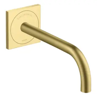 Axor Uno Смеситель для раковины встр., сенсорный, внешняя часть, излив 22,5 см, цвет: шлифов. медь 38120950