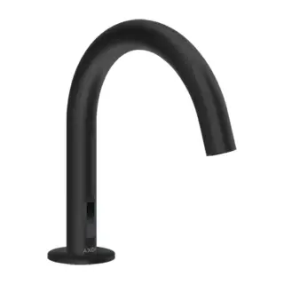 Axor Uno Смеситель для раковины сенсорный на 1 отвер, без д/к, излив 9,7h см, цвет: матовый черный 38010670