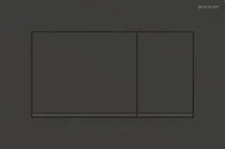 Geberit Sigma 30 Клавиша смыва 24,6x1,2x16,4h см, цвет: черный матовый 115.883.16.1