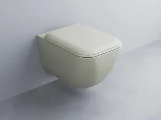 Cielo Shui Comfort Унитаз подвесной безободковый 37,5x55 см, смыв воронка-водоворот, цвет: pomice SHCOVSK.PM