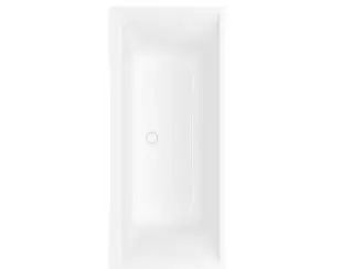 Villeroy & Boch Subway 3.0 Ванна из Quaryl встраиваемая 180х80 см, цвет: альпийский белый UBQ180SBW2DV-01