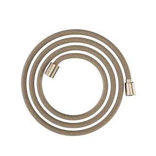 Hansgrohe Designflex Душевой шланг с текстильной оплеткой 200 см, цвет: шлифованная бронза 28230140