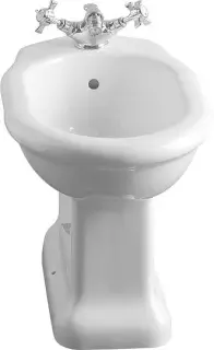 Devon&Devon Etoile Биде напольное с 1 отв. под смесит., 33x54xh38 см, цвет белый IBBID1FET