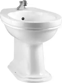 Devon&Devon Rose Биде напольное на 1 отв. под смеситель, белое IBBID1FROSE