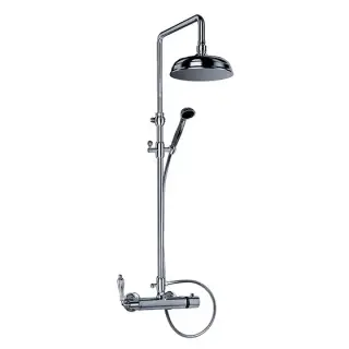 Jorger Ramses Смеситель для душа с термостатом настенный, цвет: хром 608.20.260.000