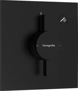 Hansgrohe DuoTurn E Смеситель для душа встраиваемый, внешняя часть, цвет: матовый черный 75617670