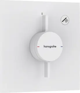 Hansgrohe DuoTurn E Смеситель для душа встраиваемый, внешняя часть, цвет: матовый белый 75617700