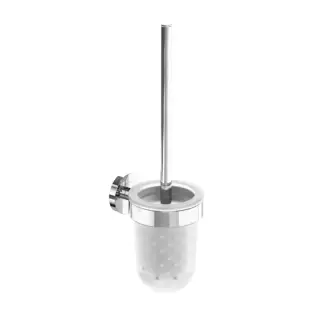 Villeroy & Boch Elements Tender Ершик для унитаза подвесной со стеклянной колбой, цвет: хром TVA15101600061