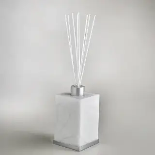 3SC Baster Square Ароматический диффузор, настольный, цвет: алебастр/хром