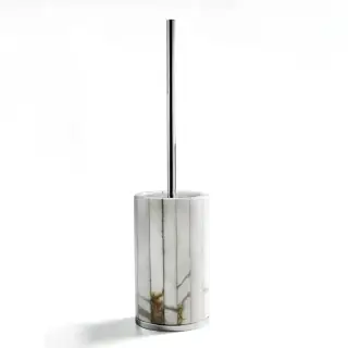 3SC Rigato Ершик туалетный напольный d11хh44 см, цвет: никель сатинированный полированный