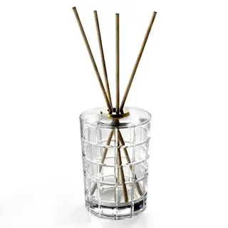 3SC Palace Ароматический диффузор, настольный, цвет: прозрачный хрусталь/золото 24к. Lucido