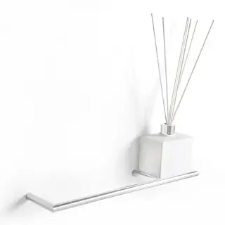 3SC Guy Полотенцедержатель и ароматический диффузор, 40см.,  справа, подвесной, композит Solid Surface, цвет: белый матовый/белый матовый