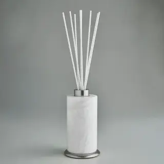 3SC Baster Round Ароматический диффузор, настольный, цвет: алебастр/хром