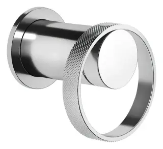 Смеситель для душа Gessi Anello, встраиваемый, однорычажный, на 1 потребителя, внешняя часть, цвет Chrome