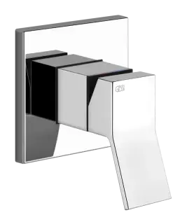 Смеситель Gessi Rettangolo K, настенный, однорычажный, на 1 выход, внешняя часть, цвет Chrome