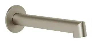 Излив для ванны Gessi Anello, настенный, цвет Finox Brushed Nickel