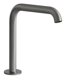 Излив Gessi316, отдельностоящий, высота 162 мм, для удалённого управления, цвет Steel Brushed