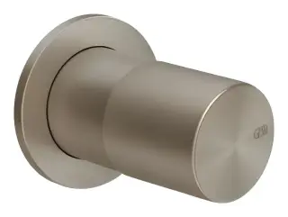 Cмеситель Gessi Habito, встраиваемый, настенный, на 1 потребитель, цвет Finox Brushed Nickel
