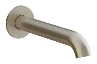 Излив для ванны Gessi Origini, настенный, цвет Finox Brushed Nickel