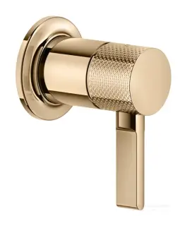 Смеситель Gessi Inciso, встраиваемый, однорычажный, на 1 выход, цвет Warm Bronze PVD