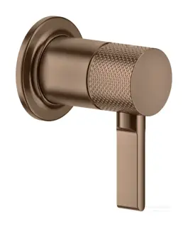 Смеситель Gessi Inciso, встраиваемый, однорычажный, на 1 выход, цвет Copper Brushed PVD