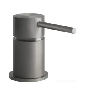 Смеситель Gessi 316 Flessa, для удалённого управления, цвет Steel Brushed