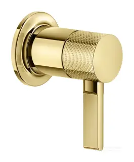 Смеситель Gessi Inciso, встраиваемый, однорычажный, на 1 выход, цвет Gold PVD