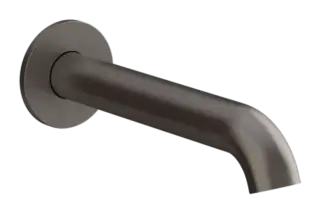 Излив для ванны Gessi Origini, настенный, цвет Black Metal Brushed PVD