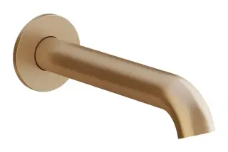 Излив для ванны Gessi Origini, настенный, цвет Warm Bronze Br. PVD