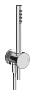 Душевой комплект Gessi Origini, с держателем, выводом воды, лейкой, шлангом, цвет Chrome