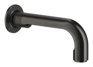 Излив для ванны Gessi Inciso 190 мм, цвет Black Metal Brushed PVD