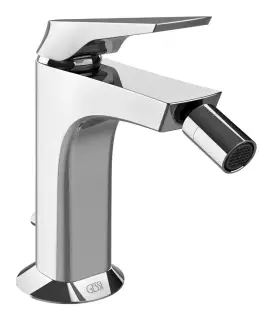 Смеситель для биде Gessi Ventaglio, однорычажный, с донным клапаном, цвет Chrome