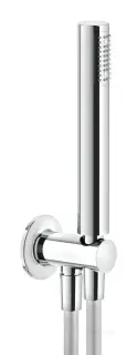 Ручной душ Gessi Inciso, c шланговым подсоединением и держателем, цвет Chrom