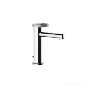 Смеситель для раковины Gessi Anello, низкий, с донным клапаном, цвет Chrome