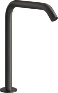 Излив для раковины Gessi316, высокий, H 273 мм, цвет Black Metal Brushed PVD