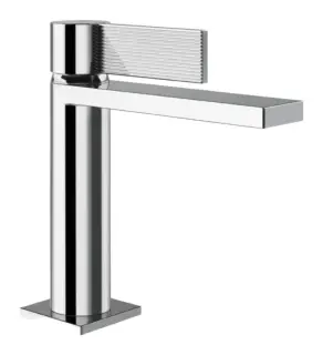 Смеситель для раковины Gessi Inverso, с соединительными шлангами, без донного клапана, Н-178 мм, цвет хром