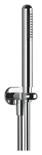 Ручной душ Gessi Goccia, ø27х75 мм, с шланговым подсоединением, держателем и шлангом, цвет хром