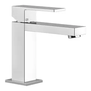 Смеситель для раковины Gessi Rettangolo, без донного клапана, цвет Chrome