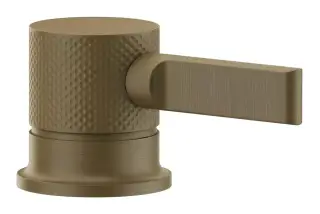Рычаг для излива Gessi Inciso, удалённого управления, цвет Antique Brass
