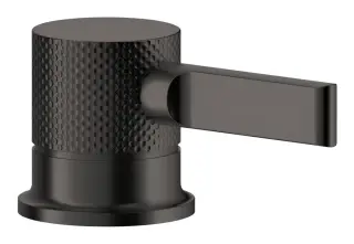 Cмеситель Gessi Inciso, удалённого управления, внешняя часть, цвет Black Metal Brushed PVD
