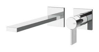 Cмеситель для раковины Gessi Inverso, встраиваемый, настенный, внешние части, цвет Сhrome